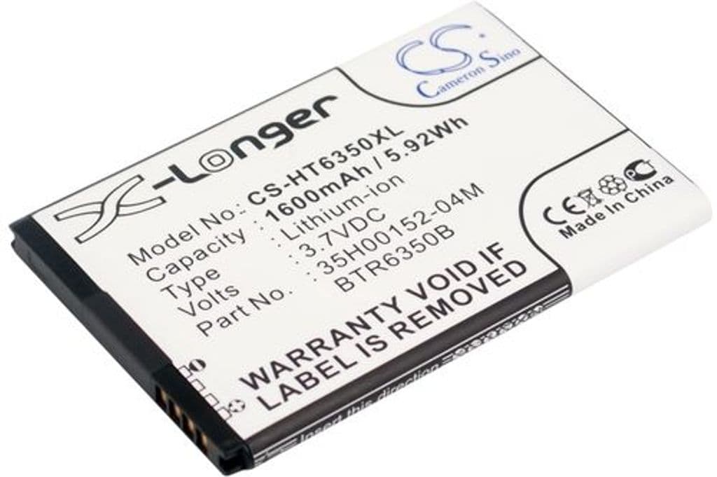 Batteri til HTC Droid Incredible 2 etc