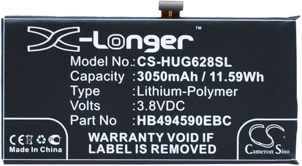 Batteri til Huawei Ascend G628 etc