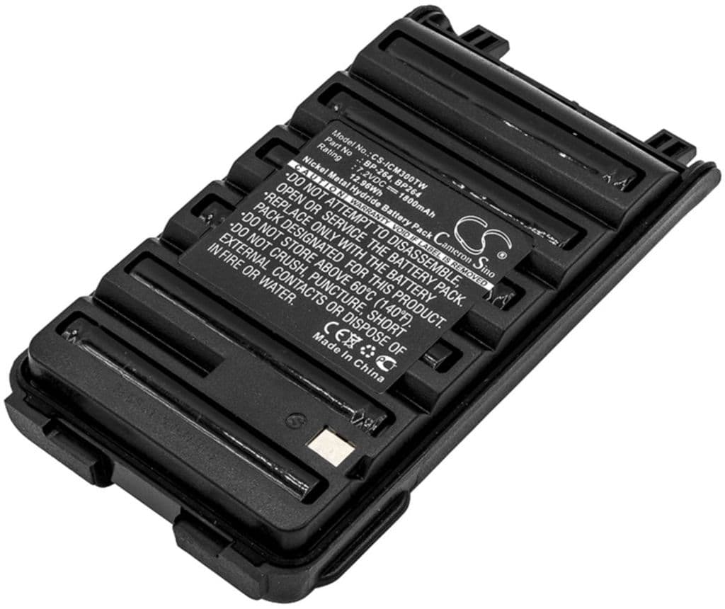 Batteri til Icom IC-F3001 etc