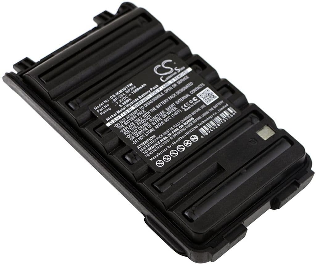 Batteri til Icom IC-F3001 etc