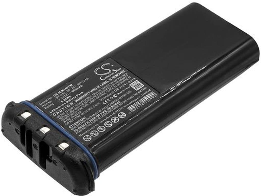 Batteri til Icom IC-M34 etc