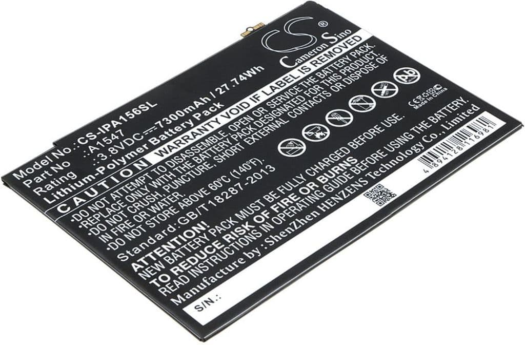 Batteri til Apple iPad Air 2 etc
