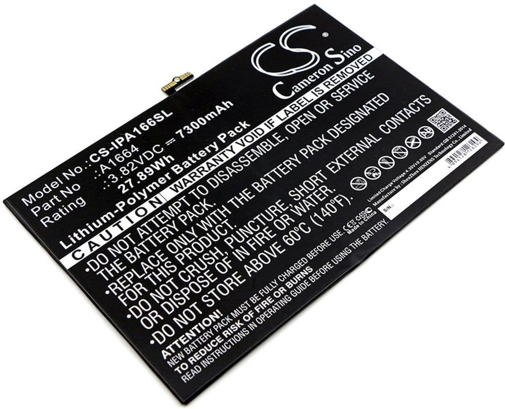 Batteri til Batteri til Apple iPad 6.3 etc