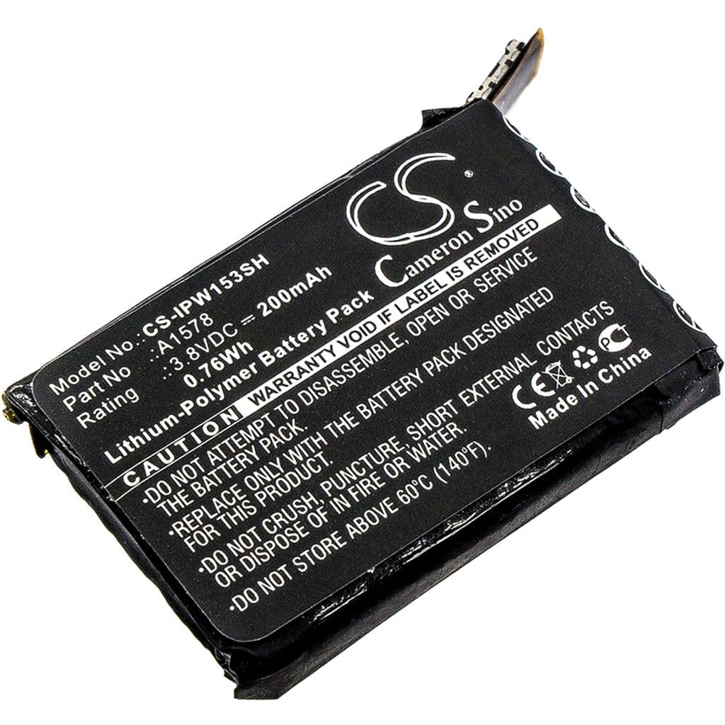 Batteri til Apple Watch etc