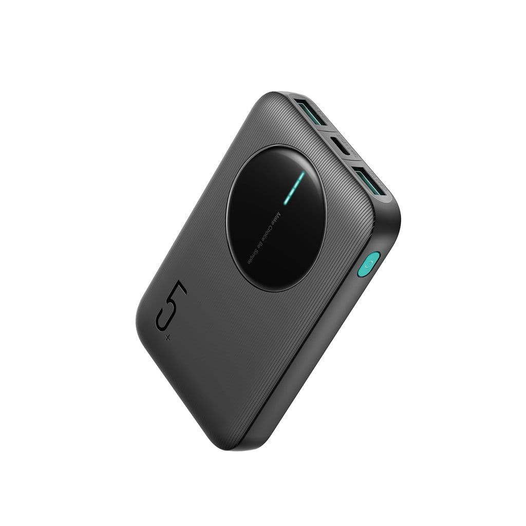 Joyroom 2.4A Powerbank 5000mAh LED - Svart