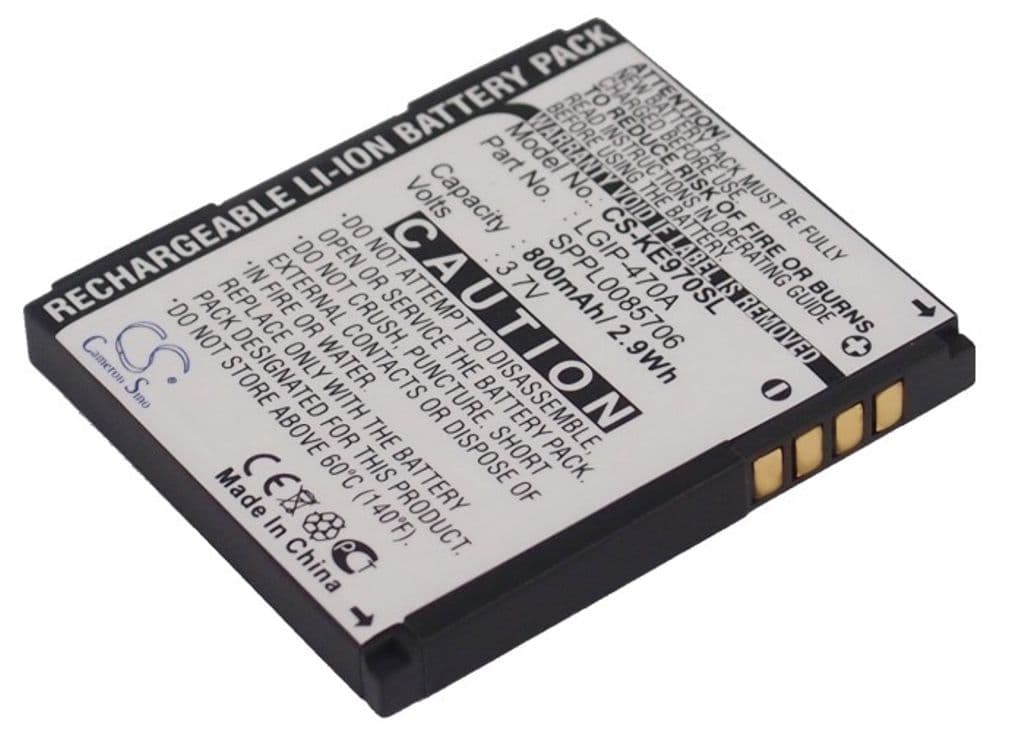 Batteri til KE970, Shine-erstatningsbatteri