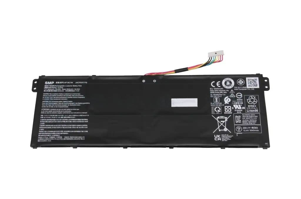 ACER-batteri 3634 mAh, 4S1P, Ap18C, 15,4 V