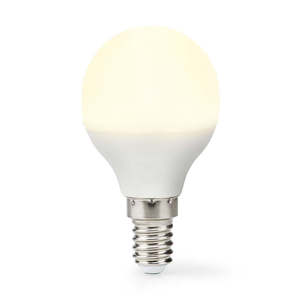Nedis LED-lampe G45, E14, 4,9W, 470 lm