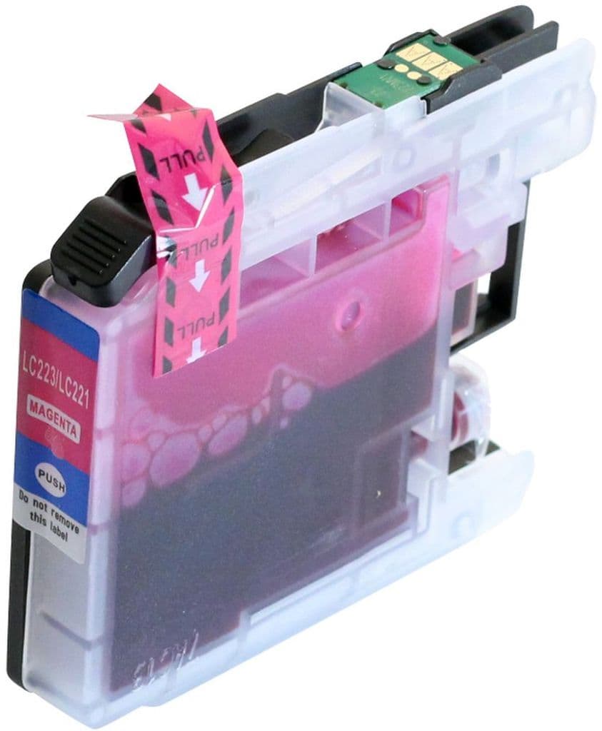 Kompatibel med LC225M Blekkpatron magenta for Brother, 550 sider