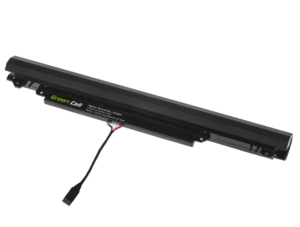 Green Cell-batteri til Lenovo IdeaPad 110-14IBR, 110-15ACL osv. 2200mAh, 11.1V