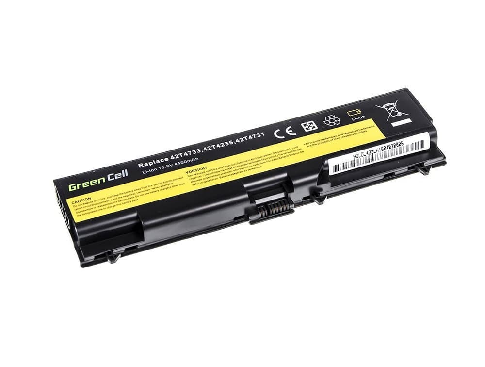 Green Cell-batteri til Lenovo ThinkPad L430, 4400 mAh, 11,1 V