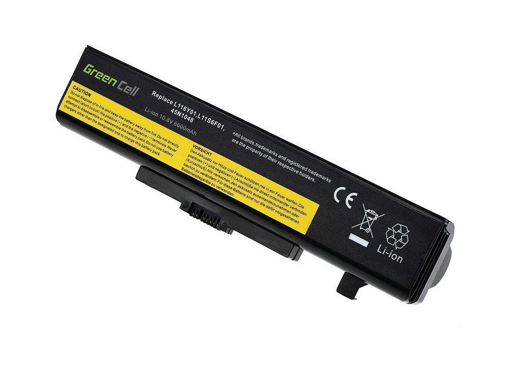 Green Cell Batteri til Lenovo Y480, V480 etc. 6600mAh, 11.1V