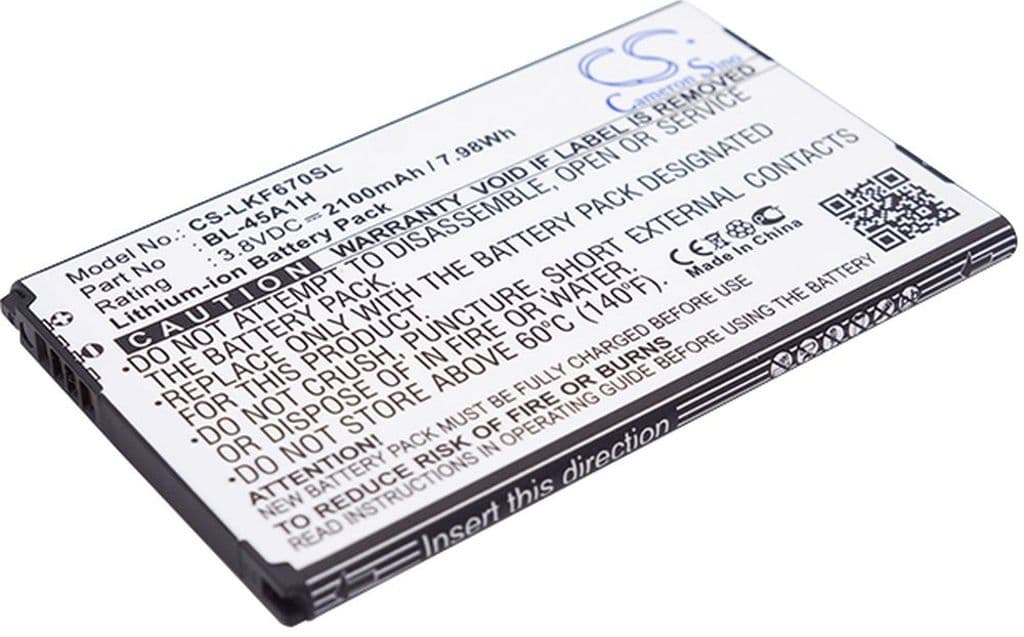 Batteri til LG F670 etc