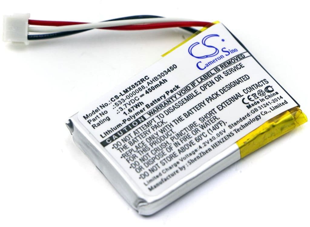 Batteri til Logitech 910-004362 etc