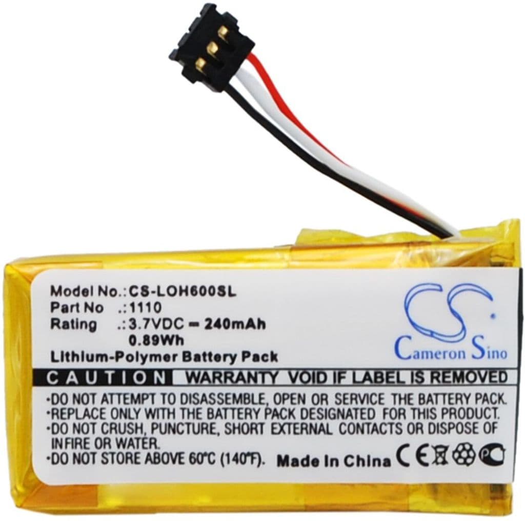 Batteri til Logitech H600 etc