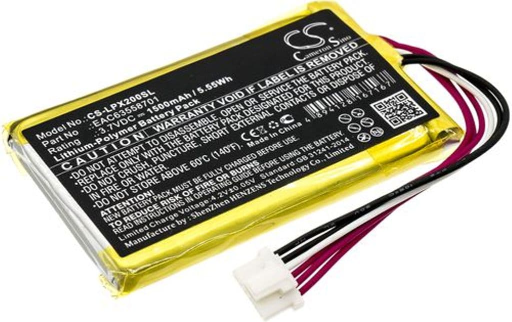Batteri til LG XBOOM Go PL2 etc