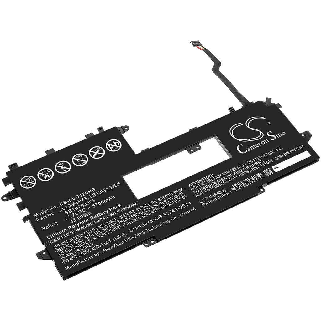 Batteri til Lenovo ThinkPad X1 Titanium Yoga Gen 1 20QA001QPB etc