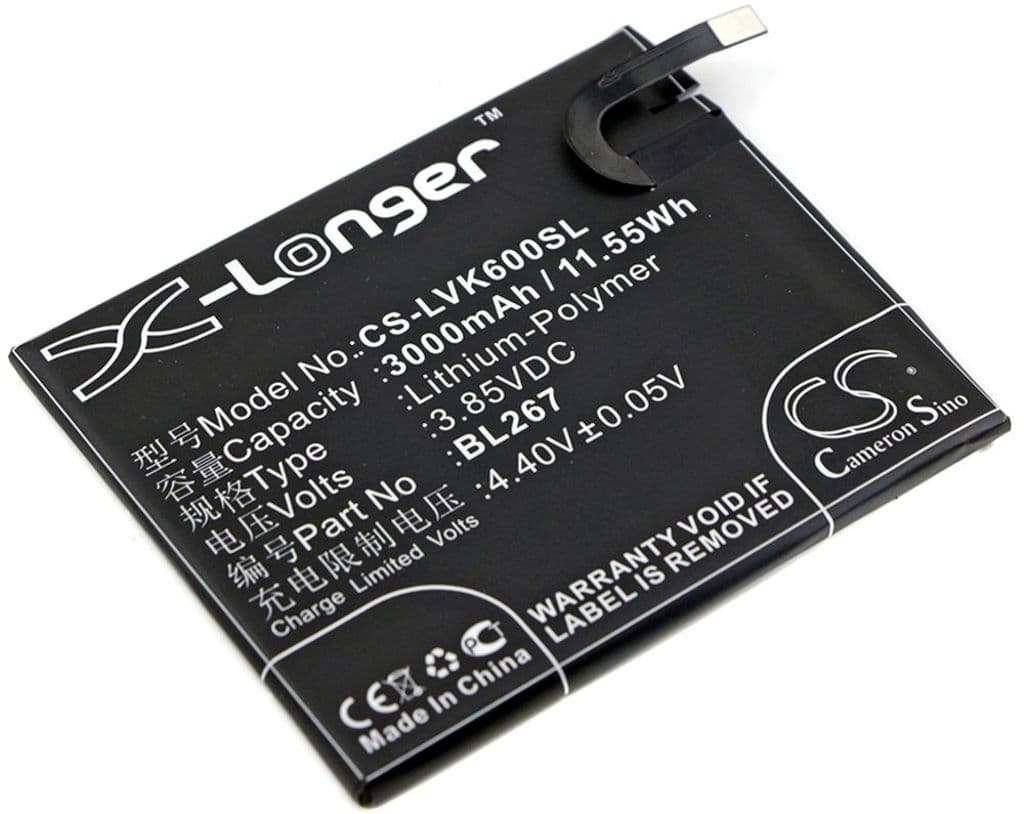 Batteri til Lenovo Vibe K6 etc