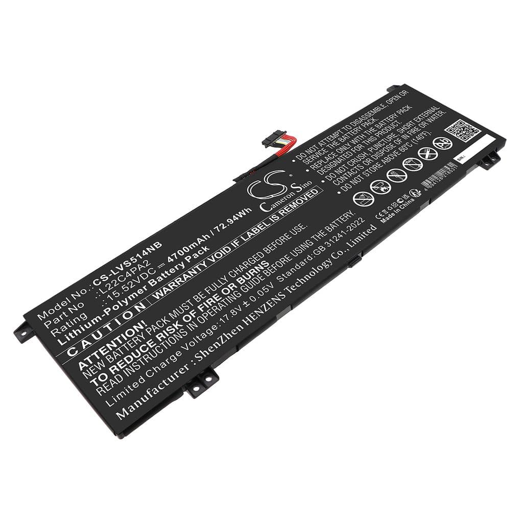 Batteri til Lenovo Legion Slim 5 14APH8 etc