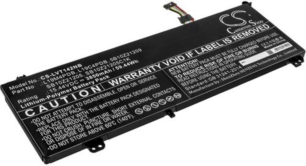 Batteri til Lenovo ThinkBook 14s Yoga ITL-20WE000YAU etc