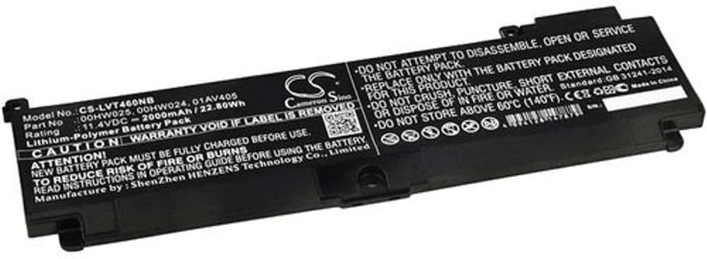 Batteri til Lenovo ThinkPad T470s etc