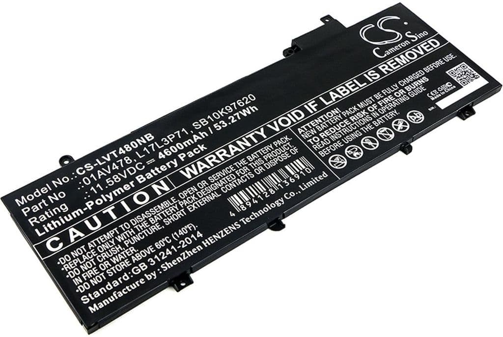 Batteri til Lenovo ThinkPad T480s etc