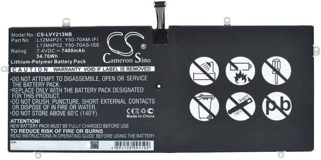 Batteri til Lenovo Yoga 2 Pro 13.3" etc