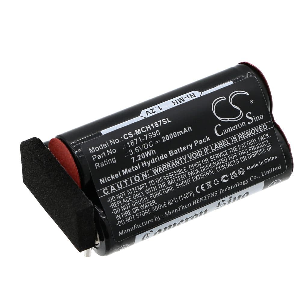Batteri til Moser ChromStyle 1871 etc