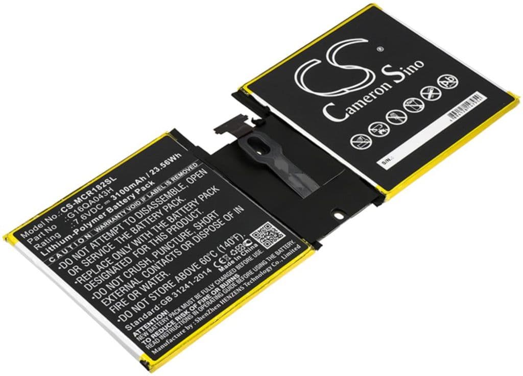 Batteri til Microsoft 1824 etc