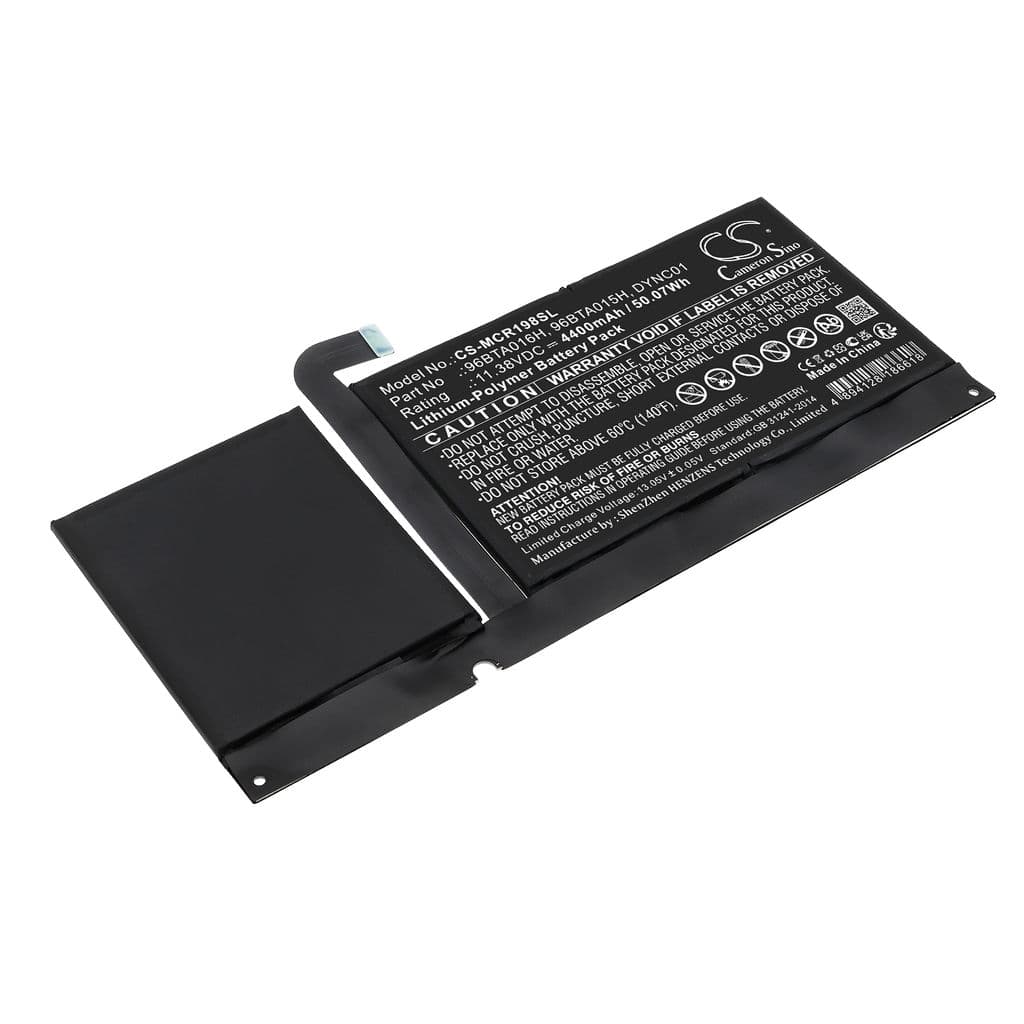 Batteri til Microsoft Surface Pro 8 etc