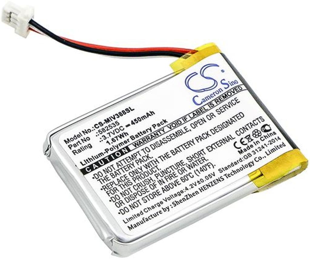 Batteri til Mio Mivue 388 etc