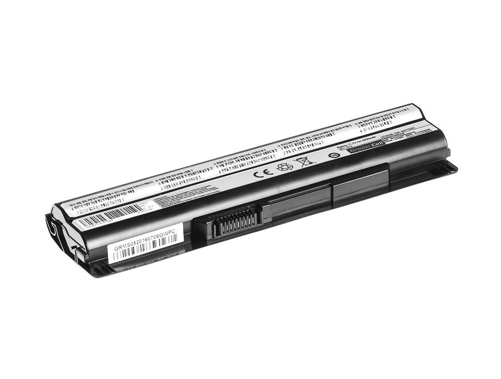 Green Cell-batteri til MSI CR650, CX650 osv. 4400 mAh, 11,1 V