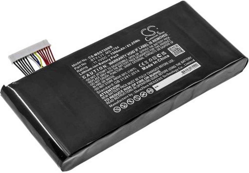 Batteri til Msi GT72 6QDG16H21 etc
