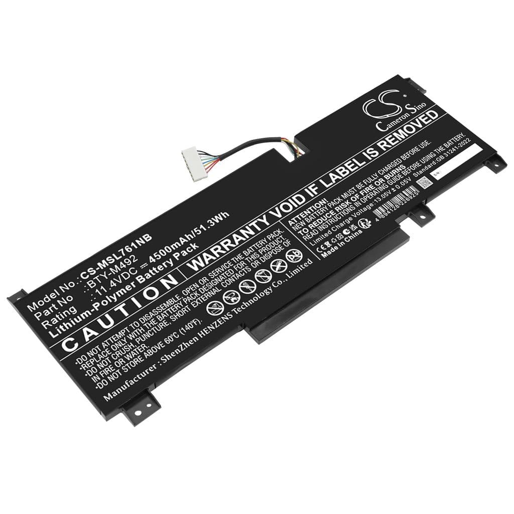 Batteri til MSI Bravo 15 B5DD-007XES etc.
