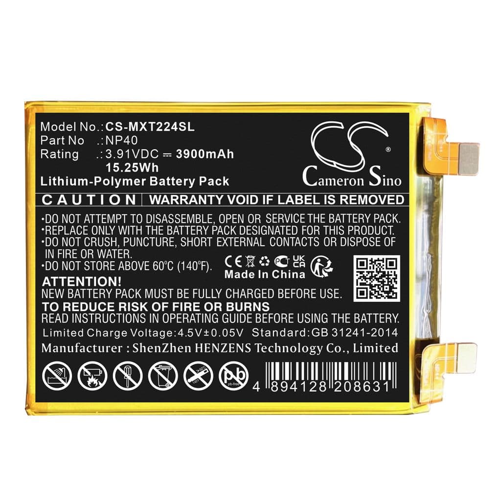 Batteri til Motorola XT2245 etc
