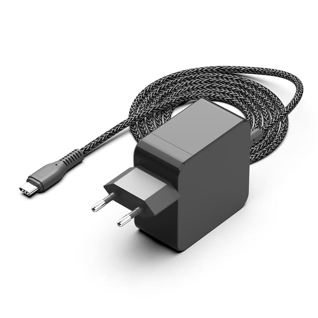 Kraftig 65W USB-C-lader for MacBook, HP, Lenovo og mer – PD 3.0 hurtiglading