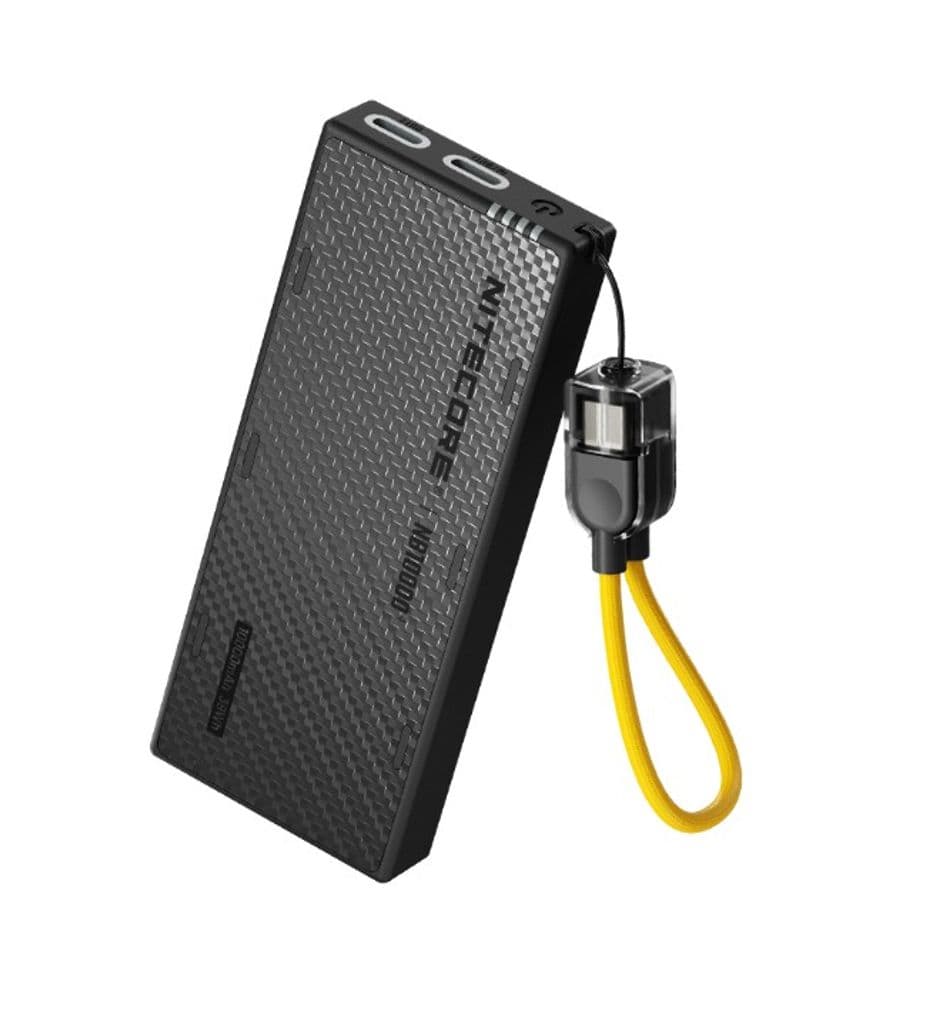 Nitecore NB10000 Gen4 Powerbank 10000mAh, 3A med 2 USB-C-porter