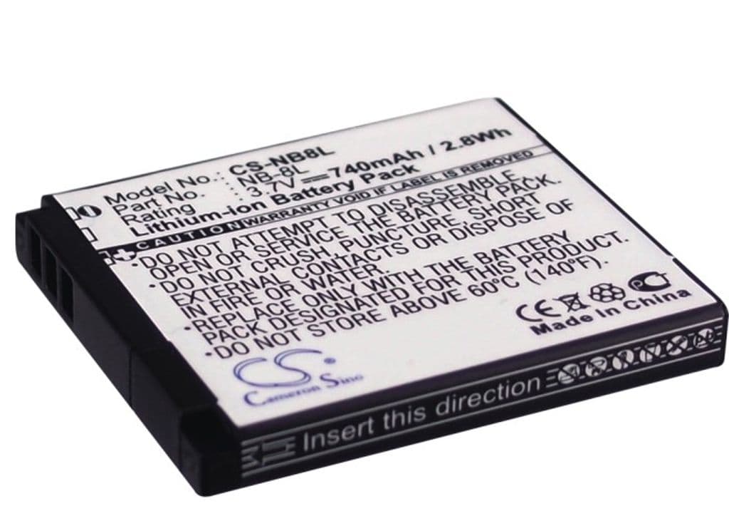 Batteri til Canon PowerShot A3000 etc