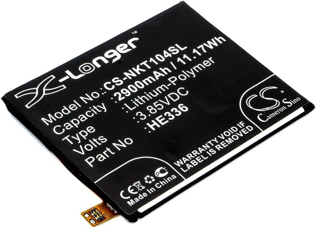 Batteri til HE321 / HE336 erstatningsbatteri
