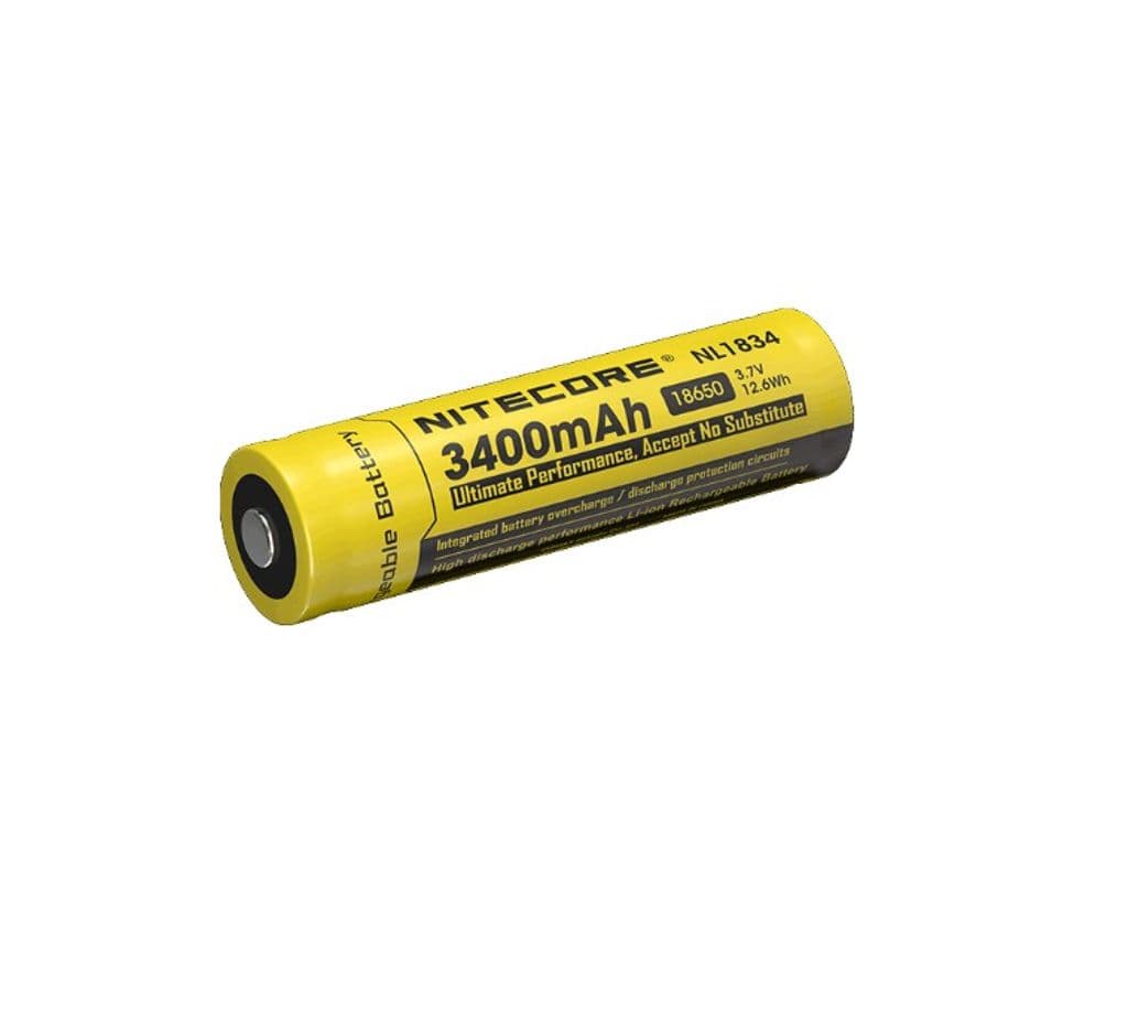 Nitecore NL1834 Li-ion 3400mAh 3,7V oppladbart 18650-batteri