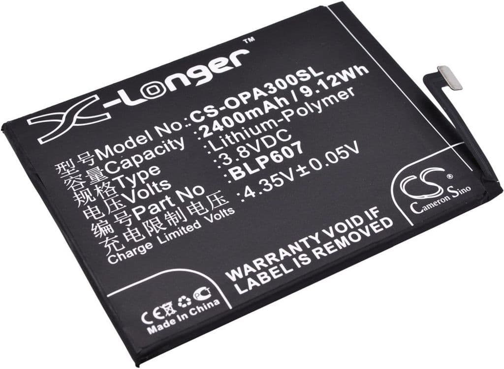 Batteri til Oneplus E1000 etc