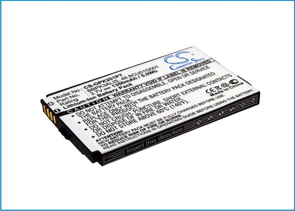 Batteri til Optoma PK201 etc
