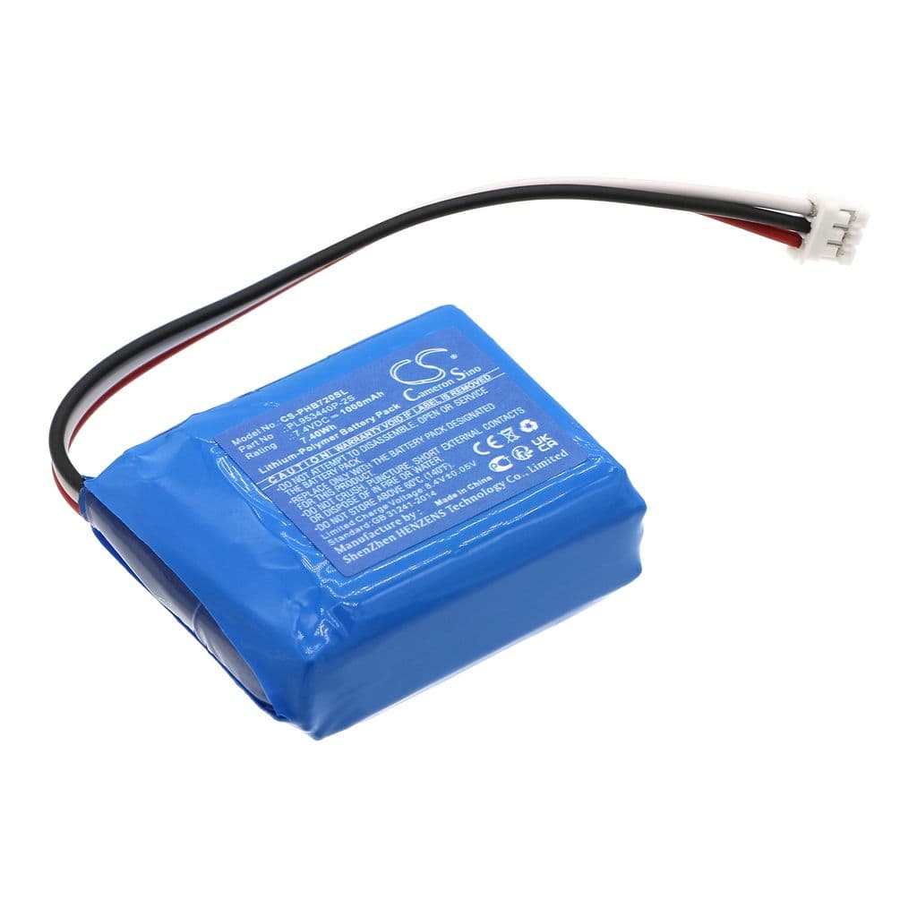 Batteri til Philips SHOQBOX SB7200 etc