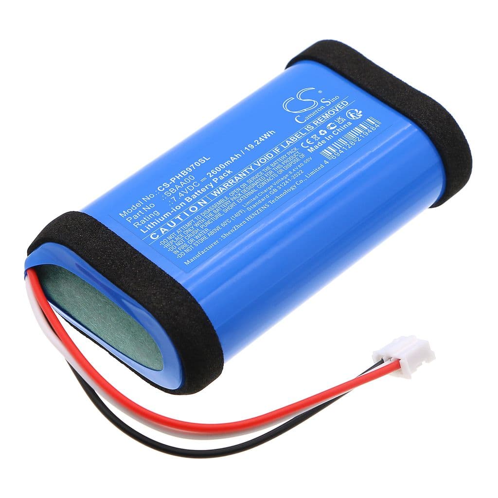 Batteri til Philips Audio Fidelio B97/1 etc