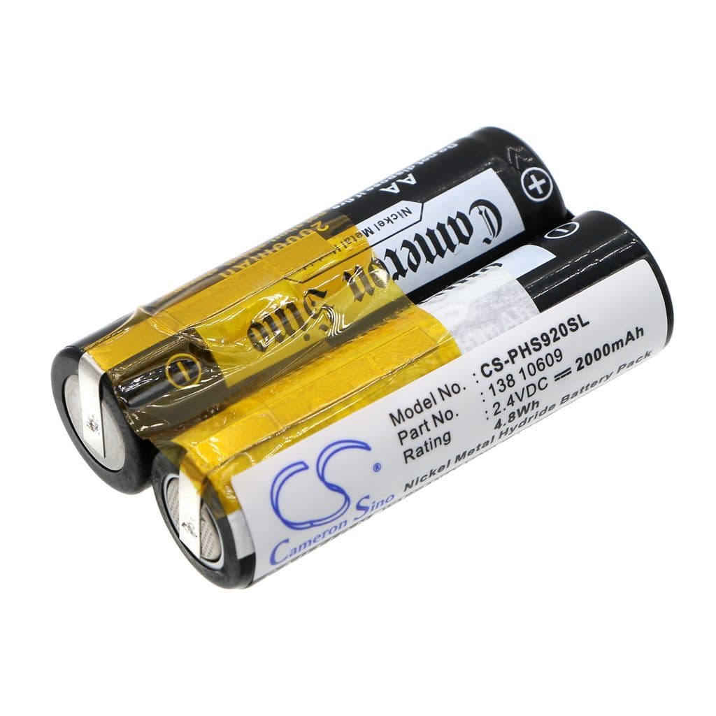 Batteri til Philips HP6320 etc