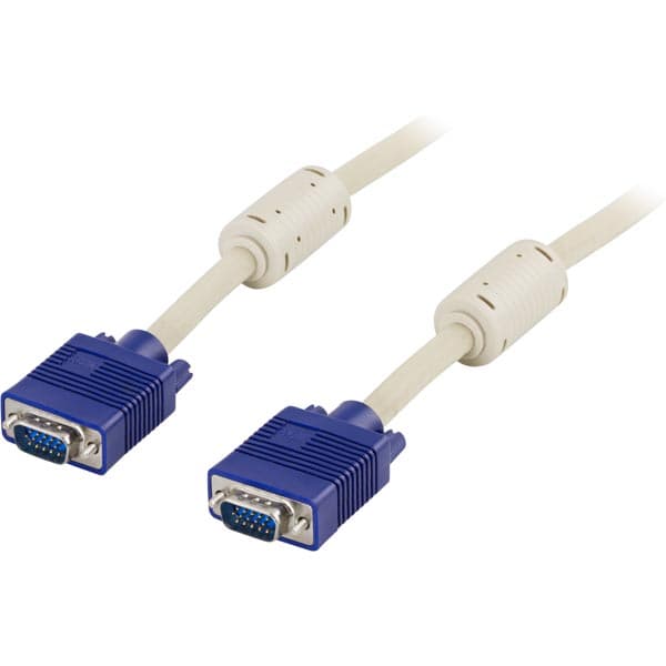 DELTACO skjermkabel RGB HD15ha-15ha 1m