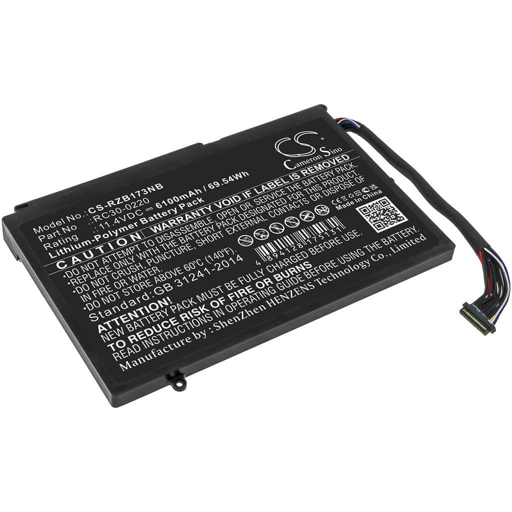 Batteri til Razer Blade Pro GTX 1060 etc