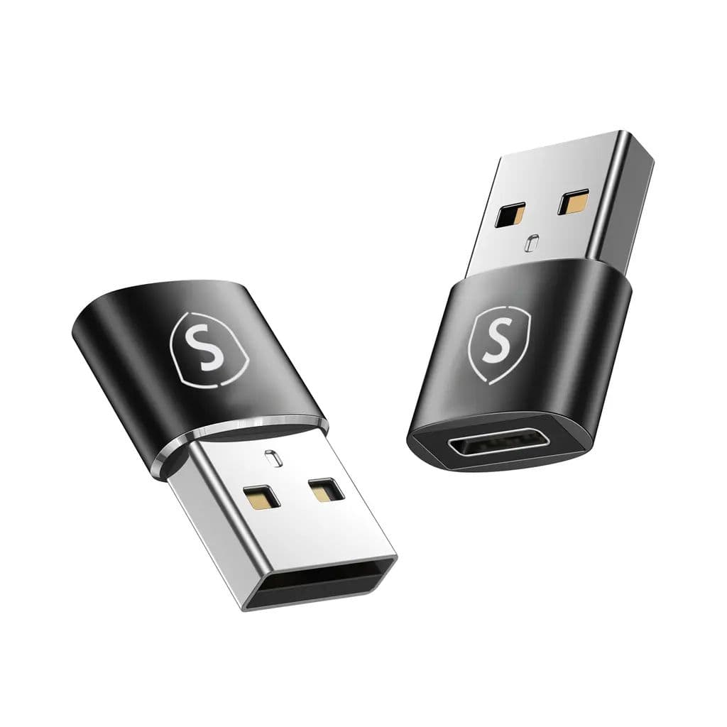 SiGN USB-C til USB-A-adapter, 2-pakning
