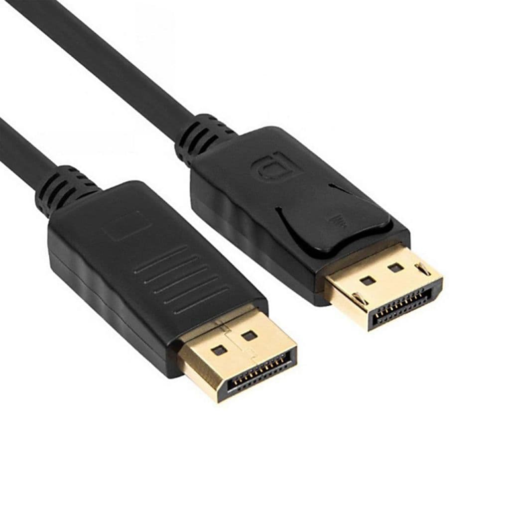 SiGN DisplayPort til DisplayPort, 1080p FULL HD, 1,8 m - Svart