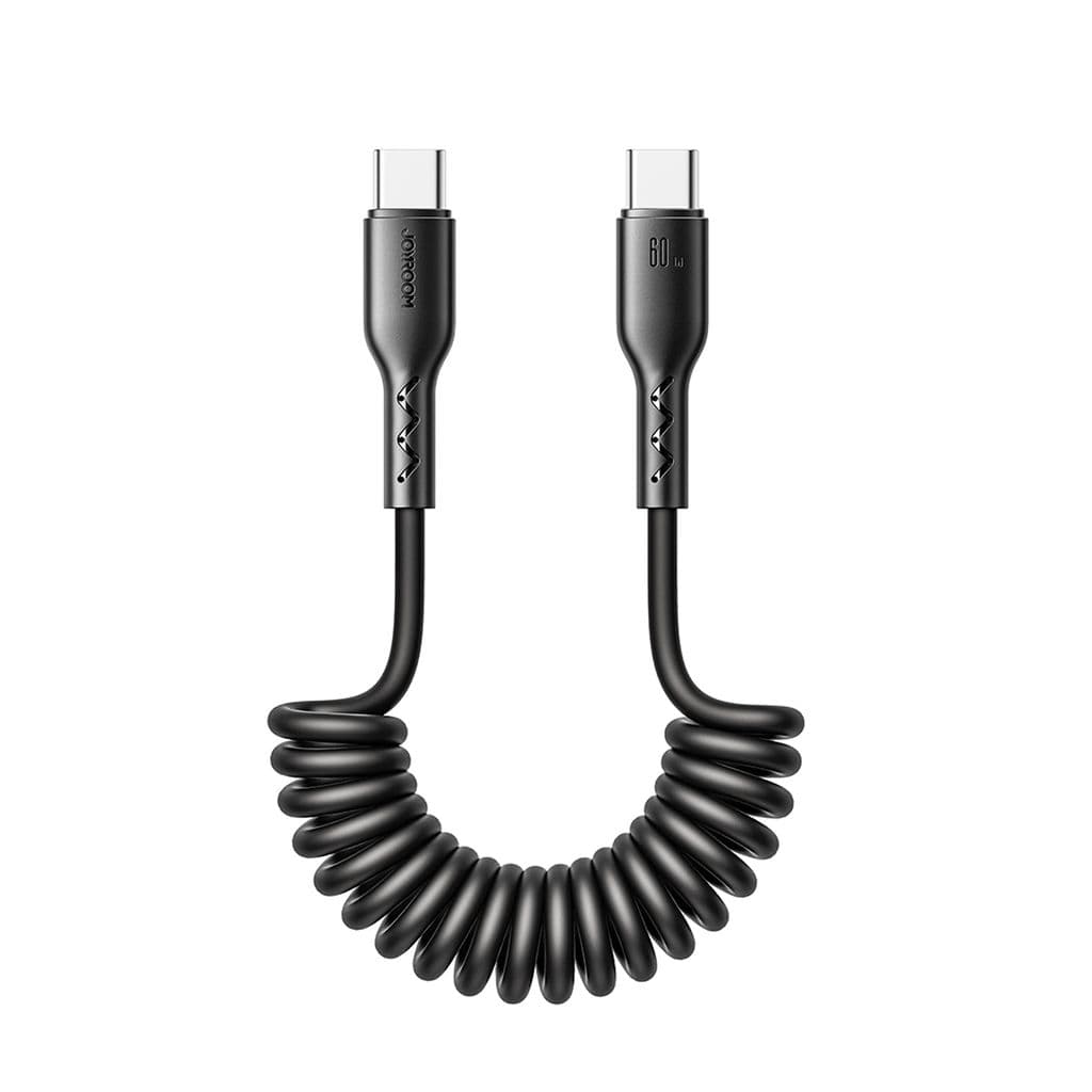 Joyroom 60W hurtigladekabel for bil, USB-C 1,5m